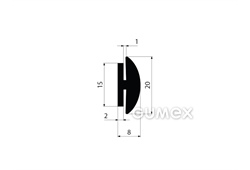 GUMMIPROFILE H-FORM - EPDM